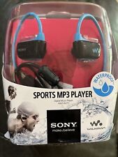 Sony NWZ-W273 reproductor 4GB MP3 Impermeable Deportes Natación Azul Caja Abierta segunda mano  Embacar hacia Argentina