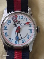 Vintage The Cat In The Hat Swiss Watch Lafayette Watch Co for sale  Shipping to South Africa