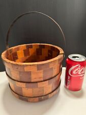 Vintage basket large for sale  New Albany