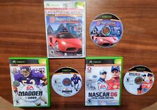 Lote/3~OG XBox~PROJECT GOTHAM RACING 2~MADDEN NFL 05~NASCAR 06 CONTROLE TOTAL DA EQUIPE comprar usado  Enviando para Brazil