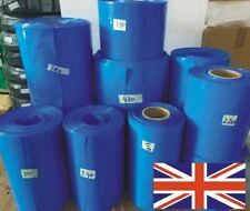 Tubo termorretrátil envoltório manga azul larguras 30mm a 640mm vendedor do Reino Unido estoque do Reino Unido comprar usado  Enviando para Brazil