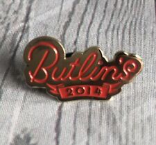 Butlins 2014 pin for sale  CANVEY ISLAND