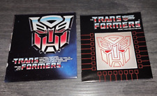Lote de 2 Transformers Original G1 1985 & 1986 Inserir Catálogo Lista de Verificação Livreto comprar usado  Enviando para Brazil