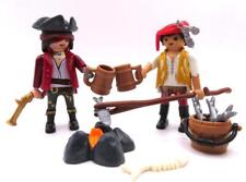 Figuras piratas de Playmobil con pozo de fuego - Pirate Crew People segunda mano  Embacar hacia Argentina