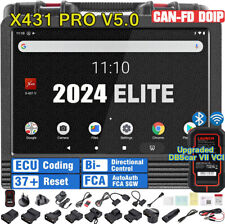 2024 LANÇAMENTO X431 V 5.0 Pro Elite bidirecional diagnóstico de carro scanner codificação chave, usado comprar usado  Enviando para Brazil
