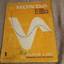 Honda tl125 parts for sale  GLASGOW