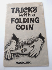 Tricks folding coin for sale  EASTLEIGH