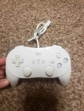 Controle oficial Nintendo Wii Pro clássico branco RVL-005 TESTADO PELO FABRICANTE , usado comprar usado  Enviando para Brazil