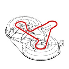 Belt 532439726 mcculloch for sale  Shipping to Ireland