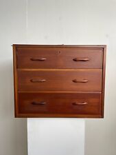 59cm chest of drawers by Staples Ladderax mid century classic & 2 support bars, used for sale  Shipping to South Africa