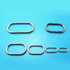 Metal oval loop for sale  Shipping to Ireland