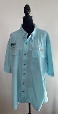 Camisa de pesca masculina Bimini Bay Outfit XXL Spanish Wells 2023 barco bordado comprar usado  Enviando para Brazil