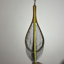Vintage Wood  Trout Fishing Net 9” Wide X 23” Long for sale  Shipping to South Africa