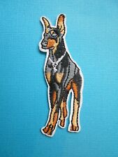 Doberman dog embroidered for sale  LOCHGELLY