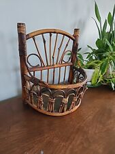 Vintage rattan bamboo for sale  Shelbyville