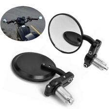 Black motorcycle rearview for sale  Burlingame