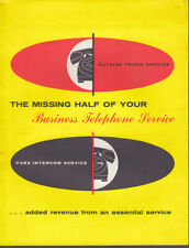 Folheto de serviço de interfone Connecticut telefone e PABX elétrico década de 1950 comprar usado  Enviando para Brazil