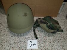 Casco de Combate Militar Balístico PASGT Hecho con Kevlar y Cubierta CAMUF TAMAÑO MEDIANO segunda mano  Embacar hacia Mexico