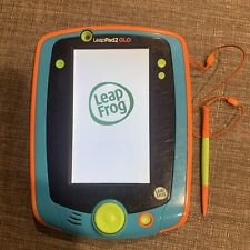 Leapfrog LeapPad2 GLO Explorer Kids Games Learning Tablet Blue&Orange-Only Unit, used for sale  Shipping to South Africa