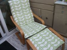  Handmade ikea poang chair/stool  cover in ORLA KIELY STEM GRID SCRIBBLE PRINT 2 till salu  Toimitus osoitteeseen Sweden