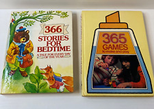 Usado, 365 Games & Bed Time Stories 1970's 1st Edition Vintage Childrens Book Bundle comprar usado  Enviando para Brazil
