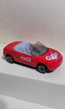 1997 MATCHBOX 1/56 Red Coca Cola Coke MGF 1.8i Convertible Die Cast Car for sale  Shipping to South Africa