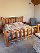 rustic wood bedroom set for sale  Glen Gardner