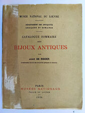 Catalogue bijoux antiques d'occasion  France