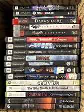 Paquete de 18 juegos a granel PlayStation 2 PS3 PSP Xbox 360 sin probar rayado segunda mano  Embacar hacia Argentina