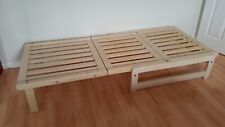 Single birch futon for sale  SHEFFIELD