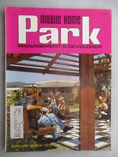 Revista Mobile Home Park Management - Edição de fevereiro/março de 1972 comprar usado  Enviando para Brazil