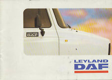 Leyland Daf 200 & 400 Series Original UK Sales Brochure circa 1989-90 smudging for sale  BATLEY