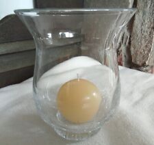 Crackle glass candle for sale  CHEPSTOW
