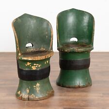 Pair original green for sale  Round Top