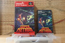 Super Metroid com caixa manual Nintendo Super Famicom SFC muito bom estado! comprar usado  Enviando para Brazil