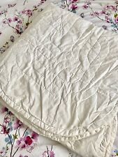 Cream damask quilted for sale  HUDDERSFIELD