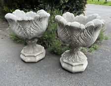 Tulip urns pair for sale  RETFORD