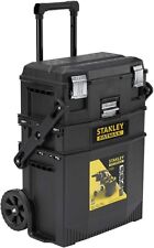 STANLEY FATMAX Cantilever Rolling Toolbox Trolley, 4 Level Workstation with Port, used for sale  BRISTOL