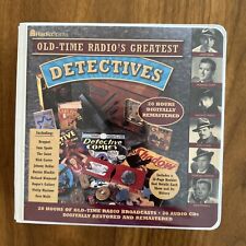 Old Time Radio's Greatest Detectives (CD de audio, 2002, 20 discos, espíritus de radio) segunda mano  Embacar hacia Argentina