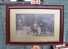 Antique framed print for sale  BRENTWOOD