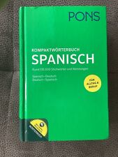 Pons kompaktwörterbuch spanis gebraucht kaufen  Ellwangen