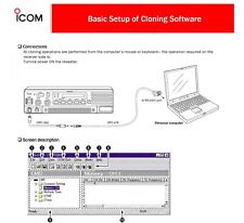 Used, ICOM IC-FR3000, IC-FR4000 Repeater Programming Software CS-FR3000 Rev. 1.4 Downd for sale  Shipping to South Africa