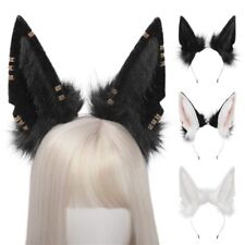 Mujer animal lobo oreja sombreros felpa banda para el cabello Lolita accesorios de juego de rol segunda mano  Embacar hacia Argentina