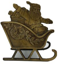 Metal santa sleigh for sale  Grafton