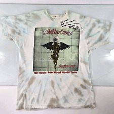 Camisa masculina vintage Motley Crue XL Tie Dye DR. FEELGOOD World Tour Concert 1989, usado comprar usado  Enviando para Brazil