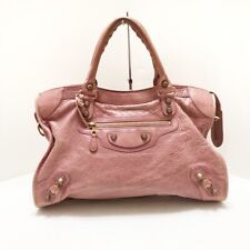 Auth BALENCIAGA The Giant City 281770 Pink Leather - Handbag for sale  Shipping to South Africa