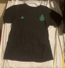 CAMISETA DE FÚTBOL ADIDAS MÉXICO Talla M Negra Selección Nacional De México segunda mano  Embacar hacia Argentina