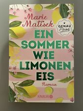 Sommer limoneneis marie gebraucht kaufen  Schwabach