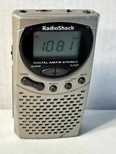 Radio Shack Digital AM/FM Estéreo Radio de Bolsillo 12-802 Probado Funciona Radioshack segunda mano  Embacar hacia Argentina