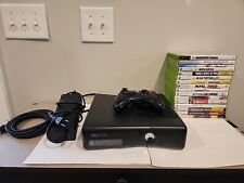 Microsoft Xbox 360 S Slim Black Console Model 1439 250GB 16 Game Bundle Tested for sale  Shipping to South Africa